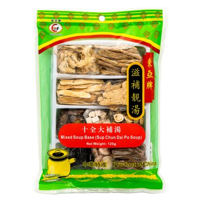 East Asia Brand Mixed Soup Base &lpar;Sup Chun Dai Po Soup&rpar; 東亞牌 十全大補湯
