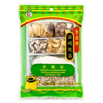 East Asia Brand Ching Po Leng Soup Stock &lpar;Dried Mix Vegetables&sol;Root&rpar; 東亞牌 清補涼
