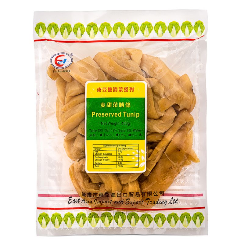 Click Here To Enlarge This Photo Of East Asia Preserved Turnip 東亞牌 爽甜菜膊條