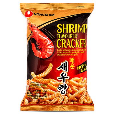 Nong Shim Shrimp Flavoured Cracker &lpar;Hot & Spicy&rpar;