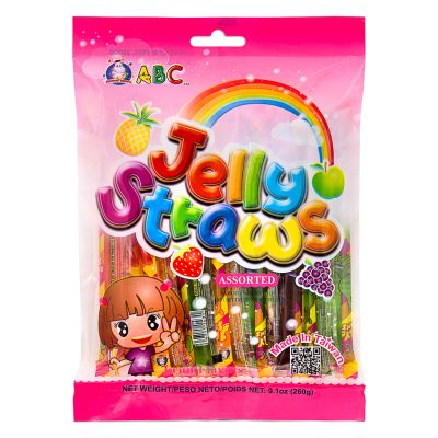 ABC Jelly Straws &lpar;Assorted&rpar;
