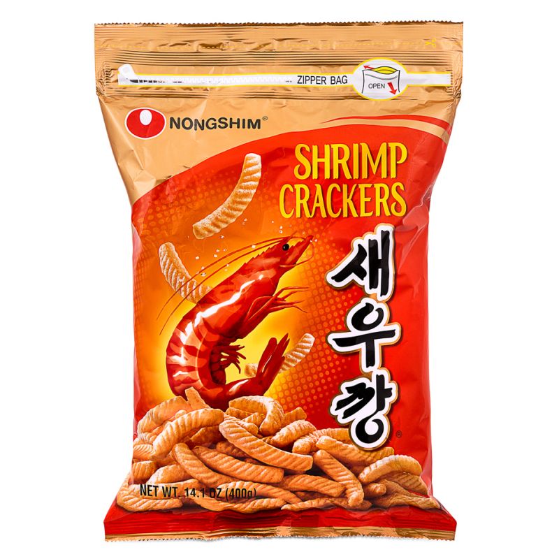 Click Here To Enlarge This Photo Of Nong Shim Shrimp Flavored Cracker &lpar;Original&rpar; 새우깡 &lpar;L&rpar;