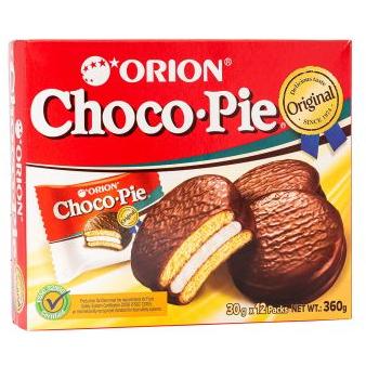 Orion Choco Pie &lpar;12 pcs&rpar; 棉花糖朱古力派 &lpar;12個裝&rpar;