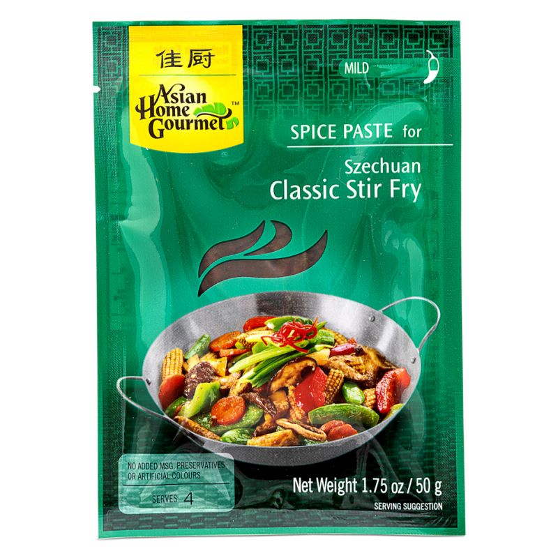 Click Here To Enlarge This Photo Of Asian Home Gourmet Spice Paste For Szechuan Classic Stir Fry &lpar;Mild&rpar;