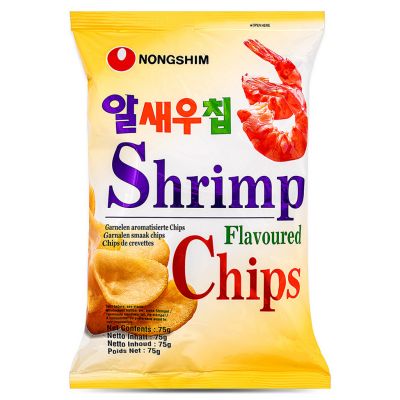 Nong Shim Shrimp Flavoured Chips 알새우칩