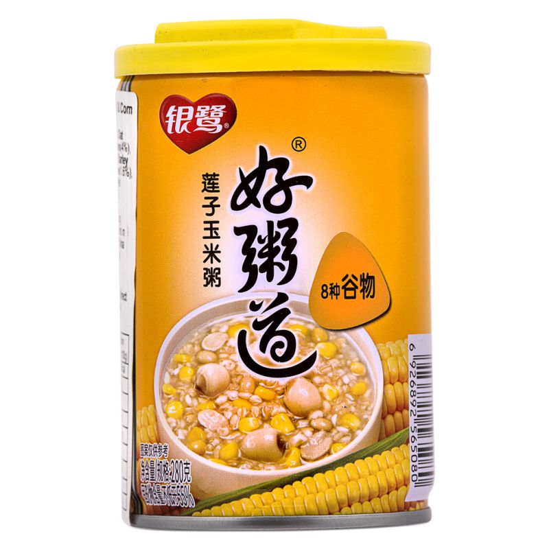 Click Here To Enlarge This Photo Of YL Mixed Congee with Lotus Seed & Corn 銀鷺 好粥道 蓮子玉米粥