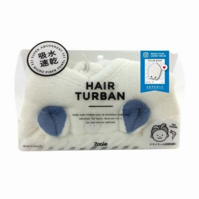 Zooie Hair Turban &lpar;White&rpar;