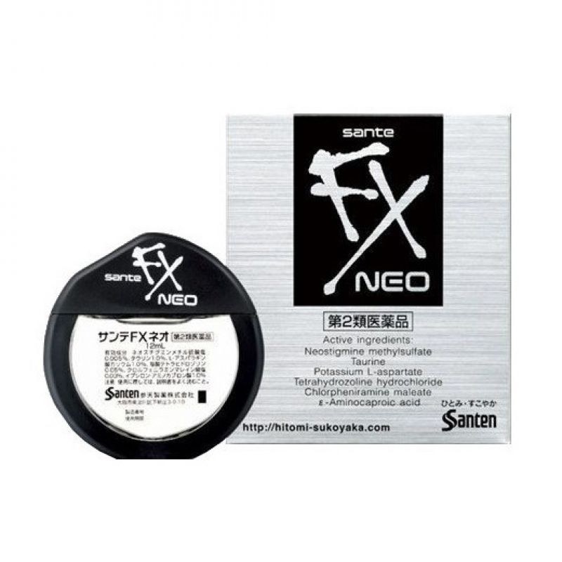 Click Here To Enlarge This Photo Of Santen FX Neo Cooling Eye Drops12ml