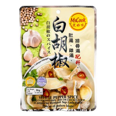 Ms Cook White Pepper Spice 定好味 白胡椒配料