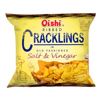 Oishi Ribbed Cracklings &lpar;Salt & Vinegar&rpar;