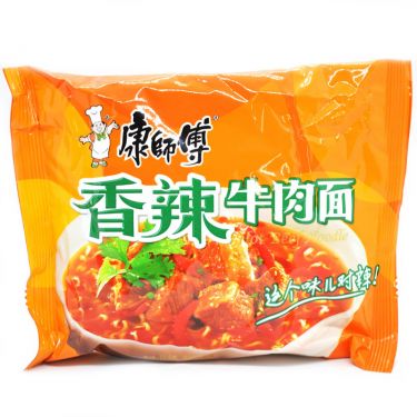 Click Here To Enlarge This Photo Of Master Kong Spicy Beef Flavour Noodle 康師傅 香辣牛肉麵