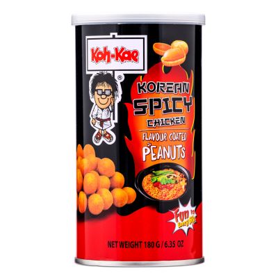 Koh-Kae Korean Spicy Chicken Flavour Coated Peanuts 大哥 韓國辣雞味花生豆