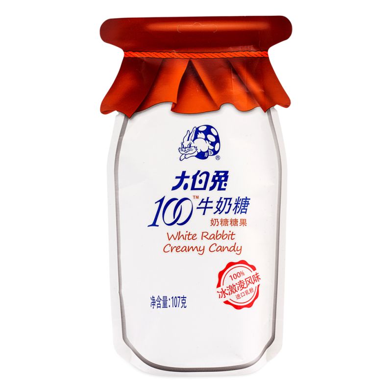Click Here To Enlarge This Photo Of White Rabbit 100 Creamy Candy &lpar;Ice Cream Flavour&rpar; 大白兔 100牛奶糖 &lpar;冰激凌風味&rpar;