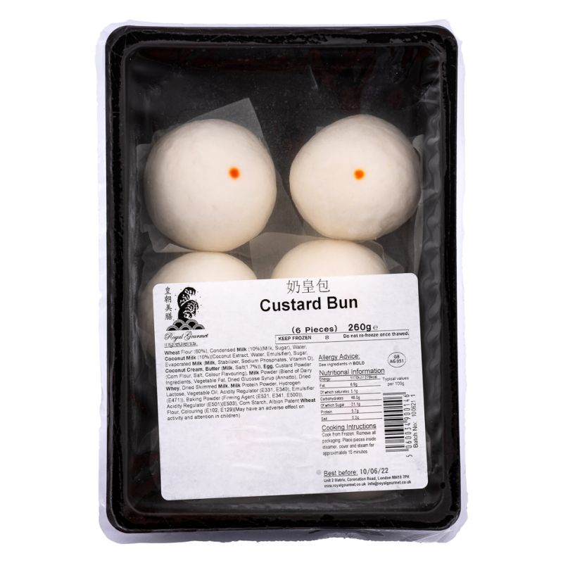 Click Here To Enlarge This Photo Of Royal Gourmet Custard Bun 皇朝美膳 奶皇包