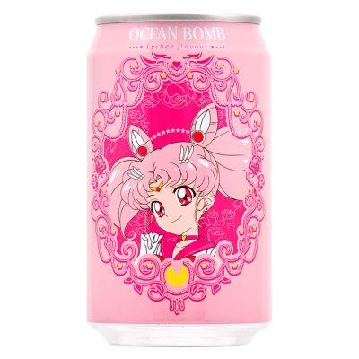 Ocean Bomb Sailor Moon Sparkling Water &lpar;Lychee Flavour&rpar;