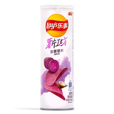 Lay's Purples Sweet Potato Chips Coconut Milk Flavour 樂事 紫薯薯片 &lpar;椰奶味&rpar;