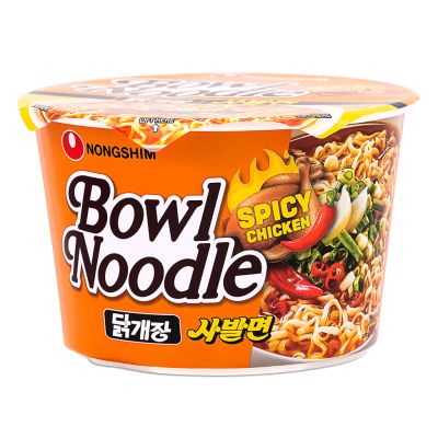 Nong Shim Bowl Noodle &lpar;Spicy Chicken&rpar; 닭개장 사발면