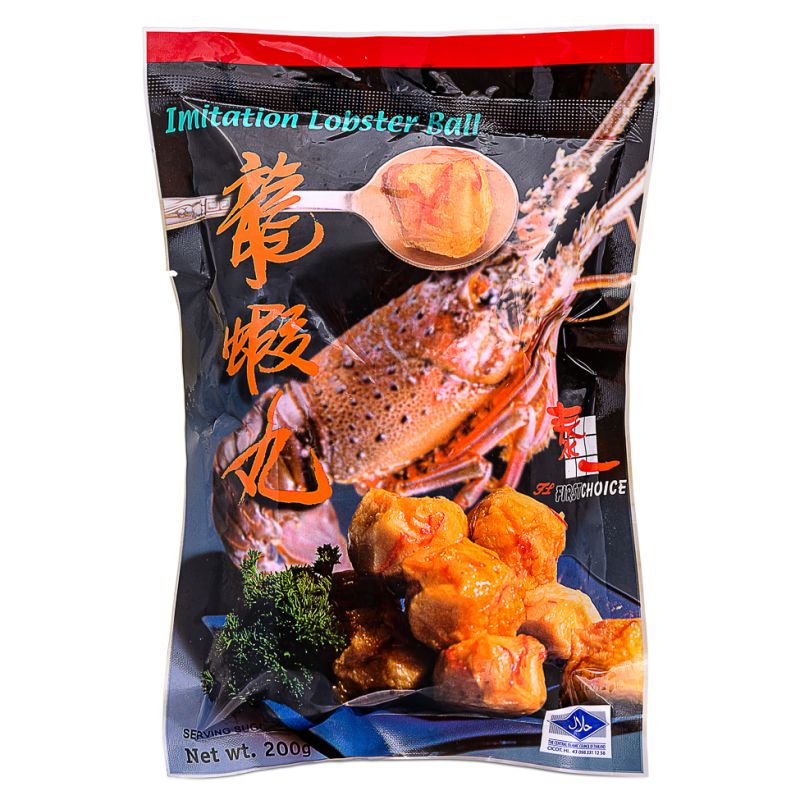 Click Here To Enlarge This Photo Of First Choice Imitation Lobster Ball 泰一 龍蝦丸
