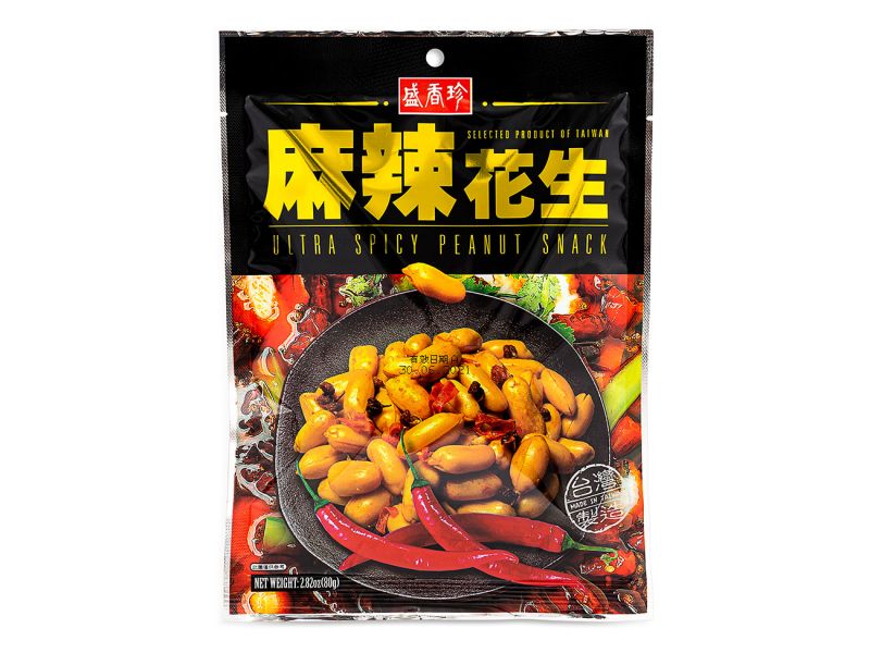Click Here To Enlarge This Photo Of TF Ultra Spicy Peanut Snacks 盛香珍 麻辣花生