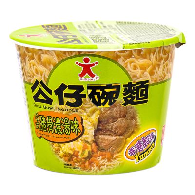 Doll Bowl Noodle &lpar;Tonkotsu Flavour&rpar; 公仔碗麵 &lpar;日式豬骨濃湯味&rpar;