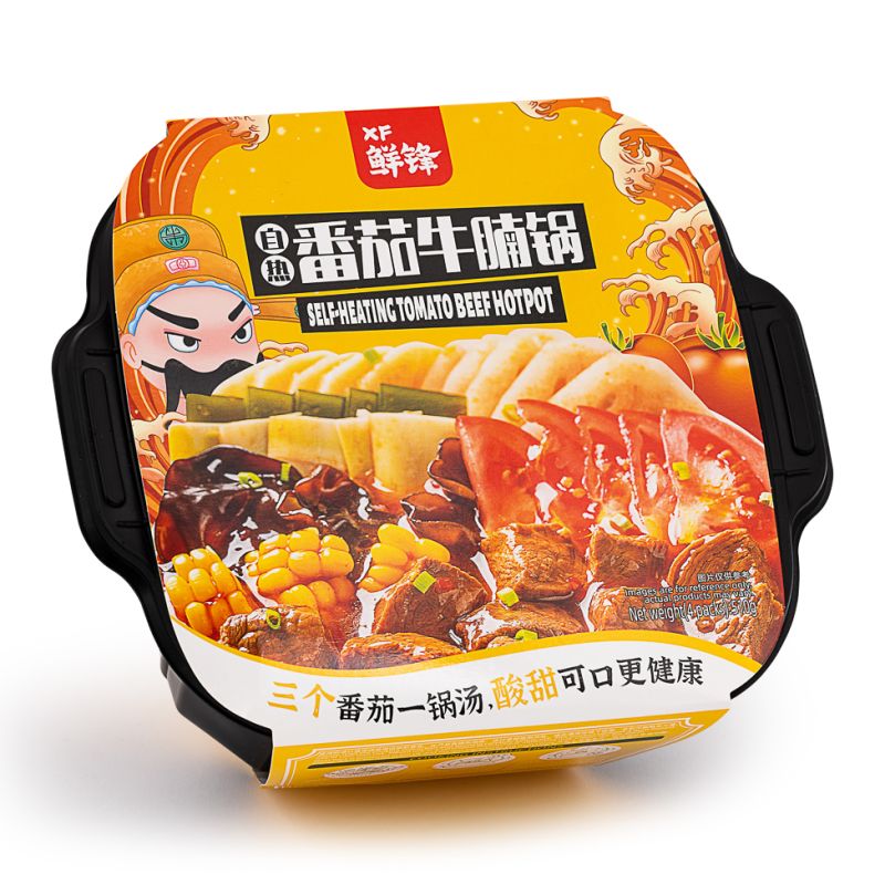 Click Here To Enlarge This Photo Of XF Self-heating Tomato Beef Hotpot 鮮鋒 自熱番茄牛腩鍋
