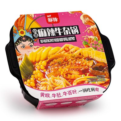XF Self-heating Spicy Mixed Beef Offal Hotpot 鮮鋒 自熱麻辣牛雜鍋