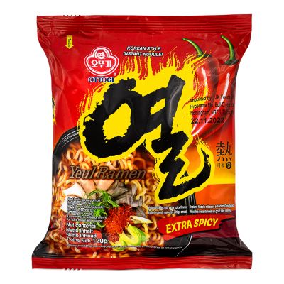 Ottogi Yeul Ramen &lpar;Extra Spicy&rpar; 열 라면