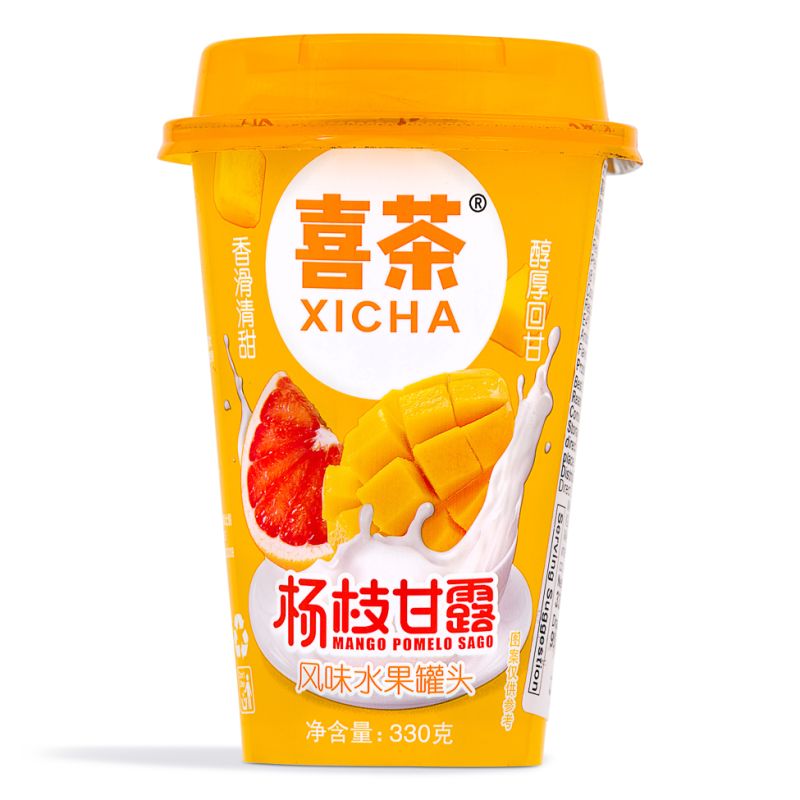 Click Here To Enlarge This Photo Of Xicha Mango Pomelo Sago 喜茶 楊枝甘露