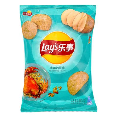 Lay's Potato Chip &lpar;Fried Crab Flavour&rpar; 樂事 薯片 &lpar;黄金炒蟹味&rpar;