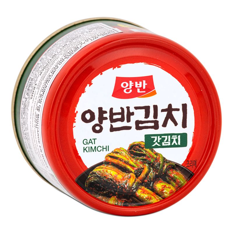 Click Here To Enlarge This Photo Of Dongwon Gat Kimchi &lpar;Can&rpar; 양반김치 &lpar;갓김치&rpar;
