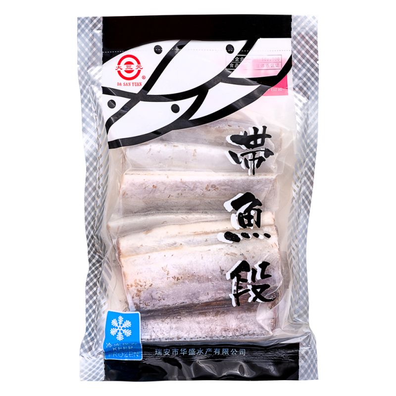 Click Here To Enlarge This Photo Of Da San Yuan Cut Beltfish &lpar;Trichiurus Haumela&rpar; 帶魚段