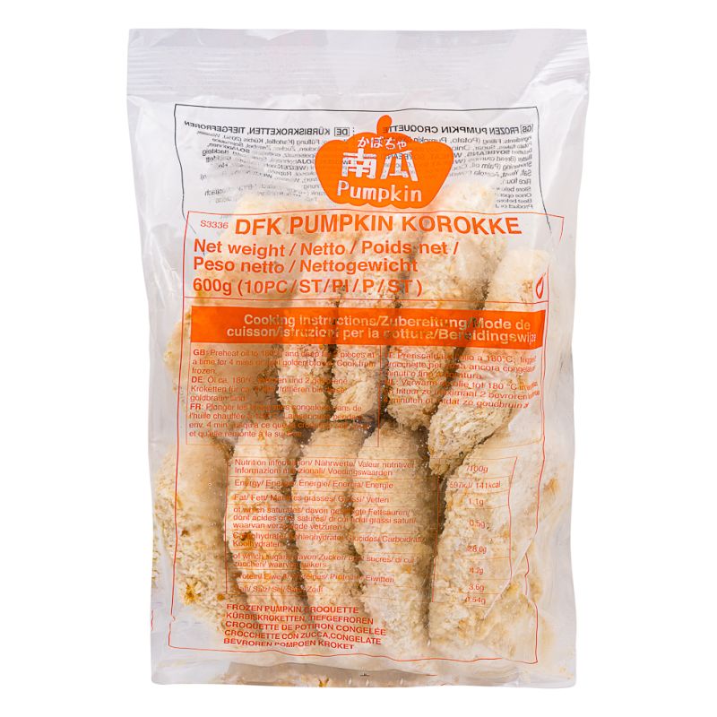 Click Here To Enlarge This Photo Of DFK Pumpkin Korokke かぼちゃ 南瓜