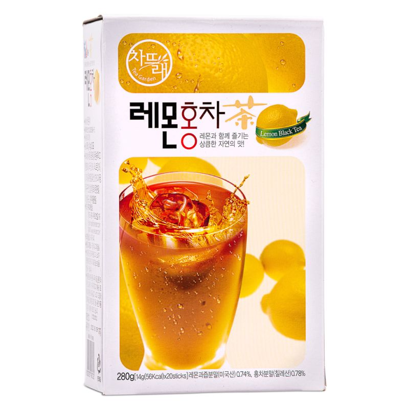 Click Here To Enlarge This Photo Of Tea Garden Korean Lemon Black Tea Powder 레몬홍차