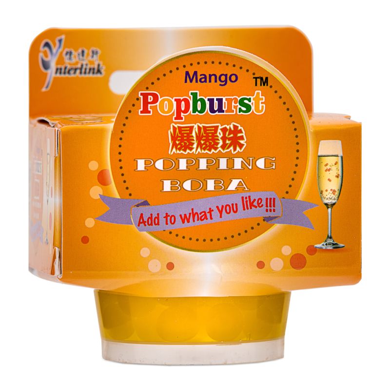 Click Here To Enlarge This Photo Of Popburst Popping Boba - Mango Flavour &lpar;爆爆珠 芒果味&rpar;
