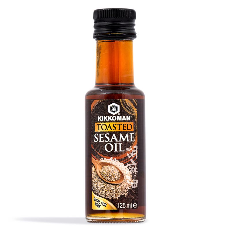 Click Here To Enlarge This Photo Of Kikkoman Toasted Sesame Oil