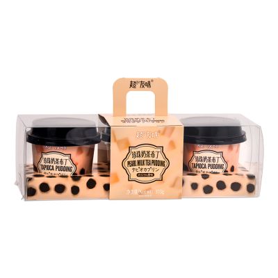 Yo&excl; Man Pearl Milk Tea Pudding &lpar;超友味 珍珠奶茶布丁三连杯&rpar;