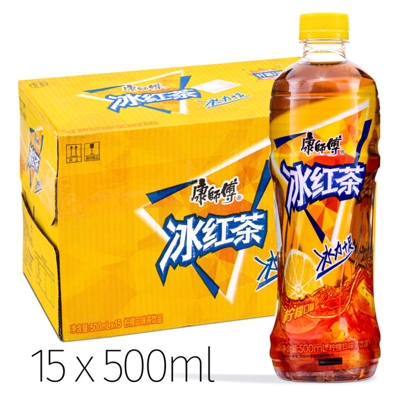 Click Here To Enlarge This Photo Of Master Kong Ice Tea 康師傅 冰紅茶 &lpar;500ml x 15 Bottles&rpar;