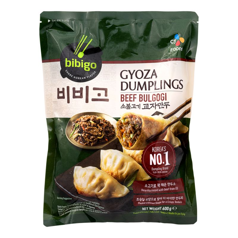 Click Here To Enlarge This Photo Of CJ Bibigo Gyoza Dumpling Beef Bulgogi