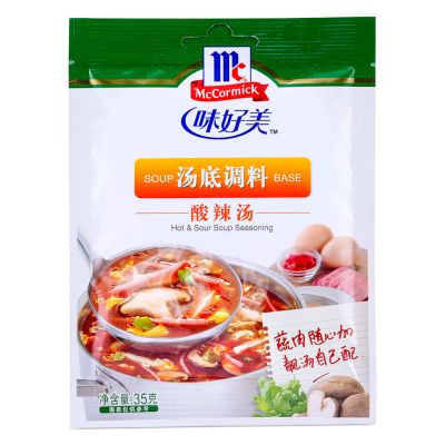 McCormick Hot & Sour Soup Seasoning &lpar;味好美 酸辣湯湯底調料）
