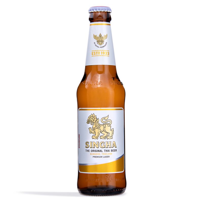 Click Here To Enlarge This Photo Of Singha Premium Lager Beer