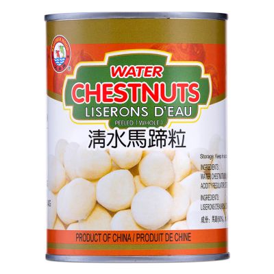 Brother Hood Water Chestnuts Peeled &lpar;Whole&rpar; 兄弟牌 清水馬蹄粒