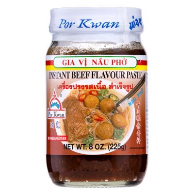 Por Kwan Instant Beef Flavour Paste 珀寬 牛肉粿條香料