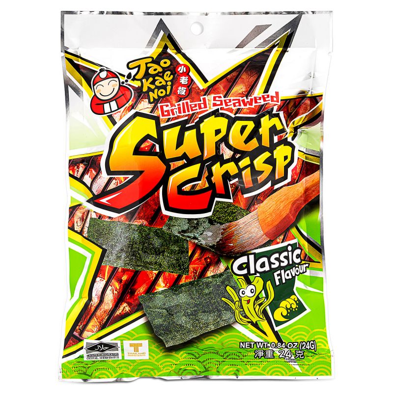 Click Here To Enlarge This Photo Of Tao Kae Noi Super Crisp Grilled Seaweed &lpar;Classic Flavour&rpar; 小老板 勁脆烤紫菜 &lpar;經典味&rpar;