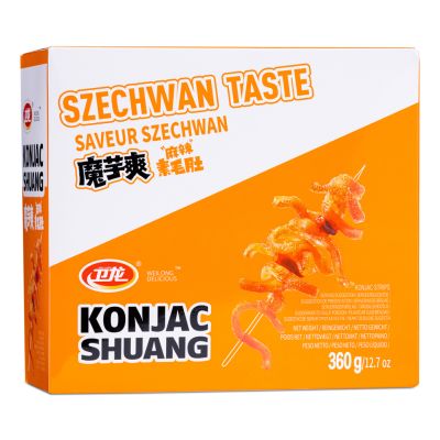 Weilong Konjac Shuang Ma La Spicy Box &lpar;20pcs&rpar; 衛龍魔芋爽 麻辣辣素毛肚 20pcs