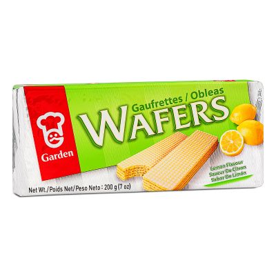 GARDEN Cream Wafers &lpar;Lemon Flavour&rpar; 嘉顿 忌廉威化 &lpar;檸檬味&rpar; 