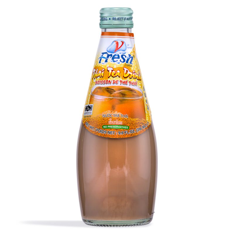 Click Here To Enlarge This Photo Of V-Fresh Thai Tea Drink 泰國奶茶