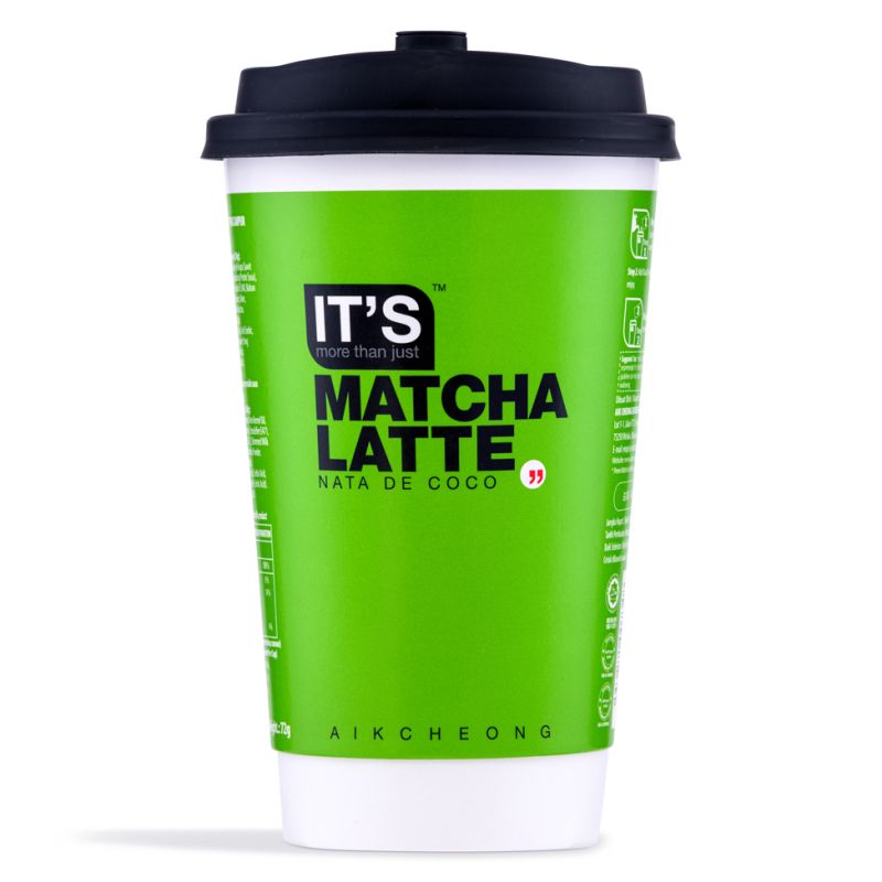 Click Here To Enlarge This Photo Of Aik Cheong It's Matcha Latte Nata De Coco