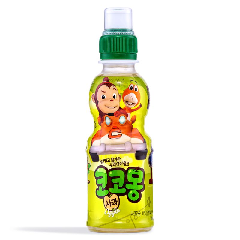 Click Here To Enlarge This Photo Of Woongjin Cocomong Apple Soft Drink