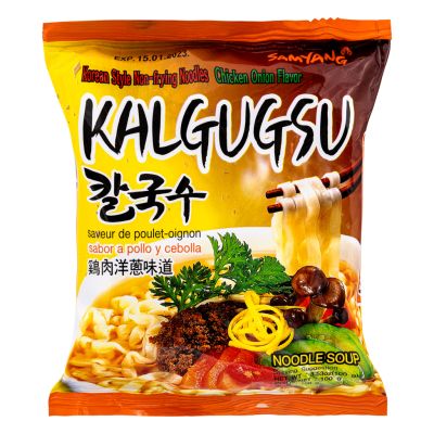 Samyang Korean Style Non-frying Noodles Chicken Onion Flavor