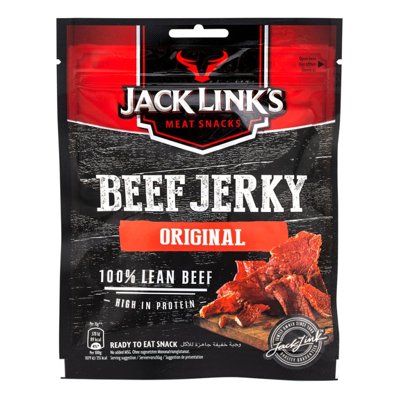 Click Here To Enlarge This Photo Of Jack Links Meat Snacks Beef Jerky - Original
